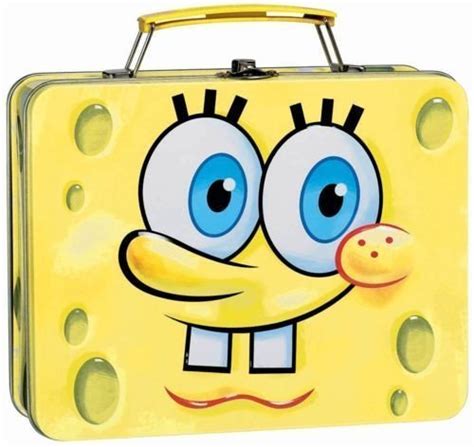 spongebob squarepants metal lunch box|spongebob lunchbox.